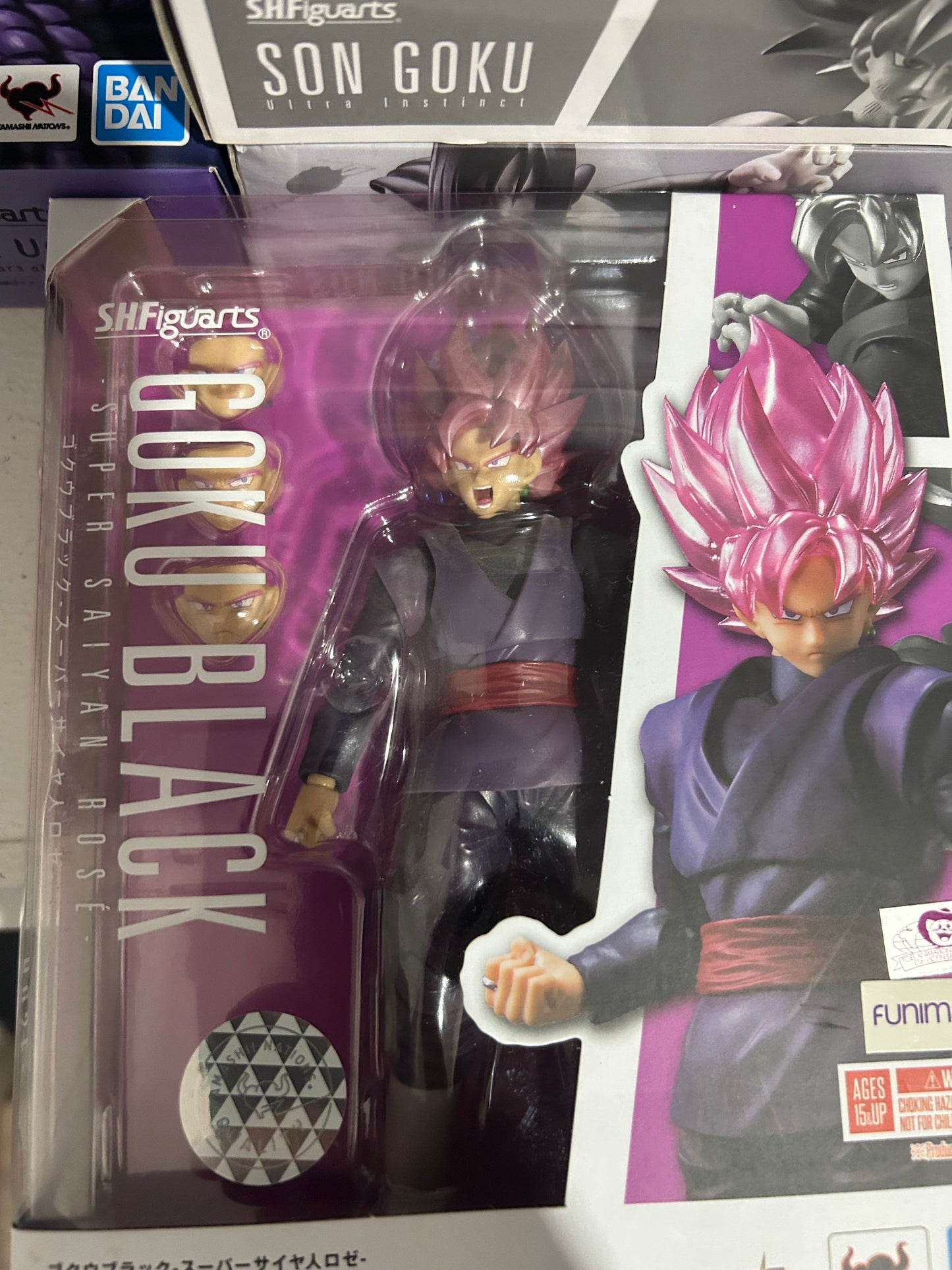 SH Figuarts Goku Black Super Saiyan Rosé – Dragon Ball Super